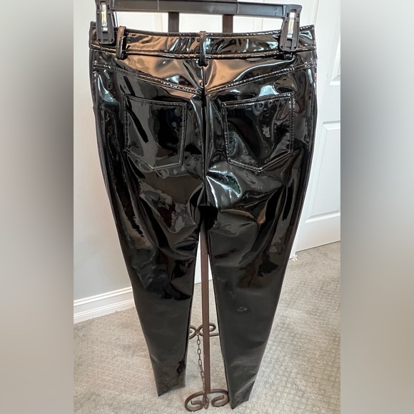 Price Drop!! 🔥Victoria Beckham Black Liquid Metallic Pants🔥 - Picture 4 of 9